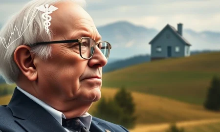 Warren Buffett's strategic Warren Buffett investments boosting healthcare and homebuilder stocks, showing financial acumen.