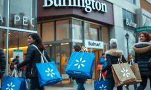 Burlington store attracting Walmart customers with competitive pricing and expanded product selection