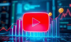Visual representation of rapid channel growth and increasing engagement after you buy YouTube views.