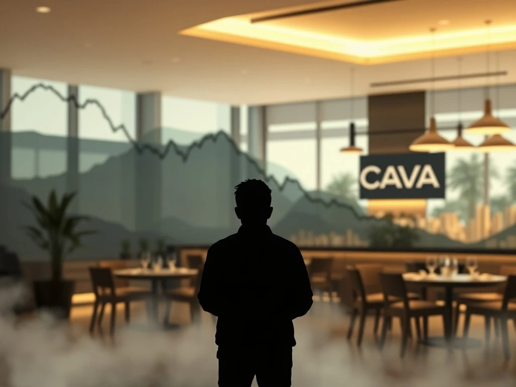 Cava stock plunges as sales outlook dims, reflecting consumer uncertainty in a challenging market.
