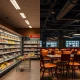 Chapter 11 bankruptcy filing for innovative grocery and restaurant brand showing financial distress