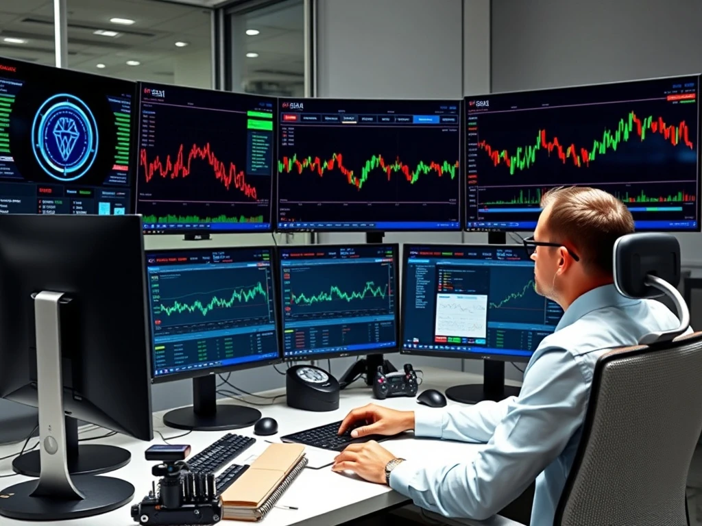 AI tools analyzing cryptocurrency market sentiment for traders