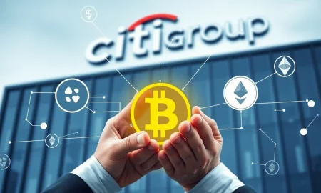 Citigroup's strategic move into digital asset services, highlighting its focus on **Citigroup crypto custody** for stablecoins and ETFs.