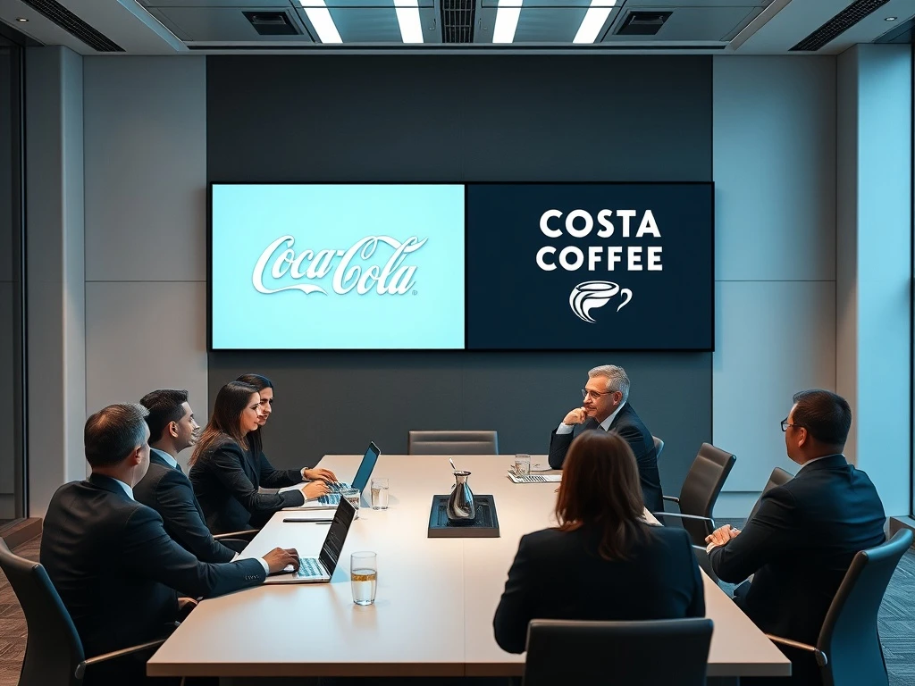 Coca-Cola Costa Coffee strategic business decision and market repositioning