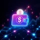 A visual representation of Cold Wallet's secure digital platform, showcasing its cashback utility and significant growth potential for investors.