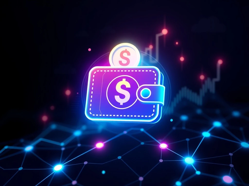 A visual representation of Cold Wallet's secure digital platform, showcasing its cashback utility and significant growth potential for investors.