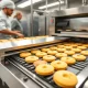 Commercial biscuit machine producing perfectly consistent baked goods for increased bakery profits