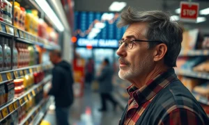 American consumer confidence declining amid economic uncertainty and rising prices