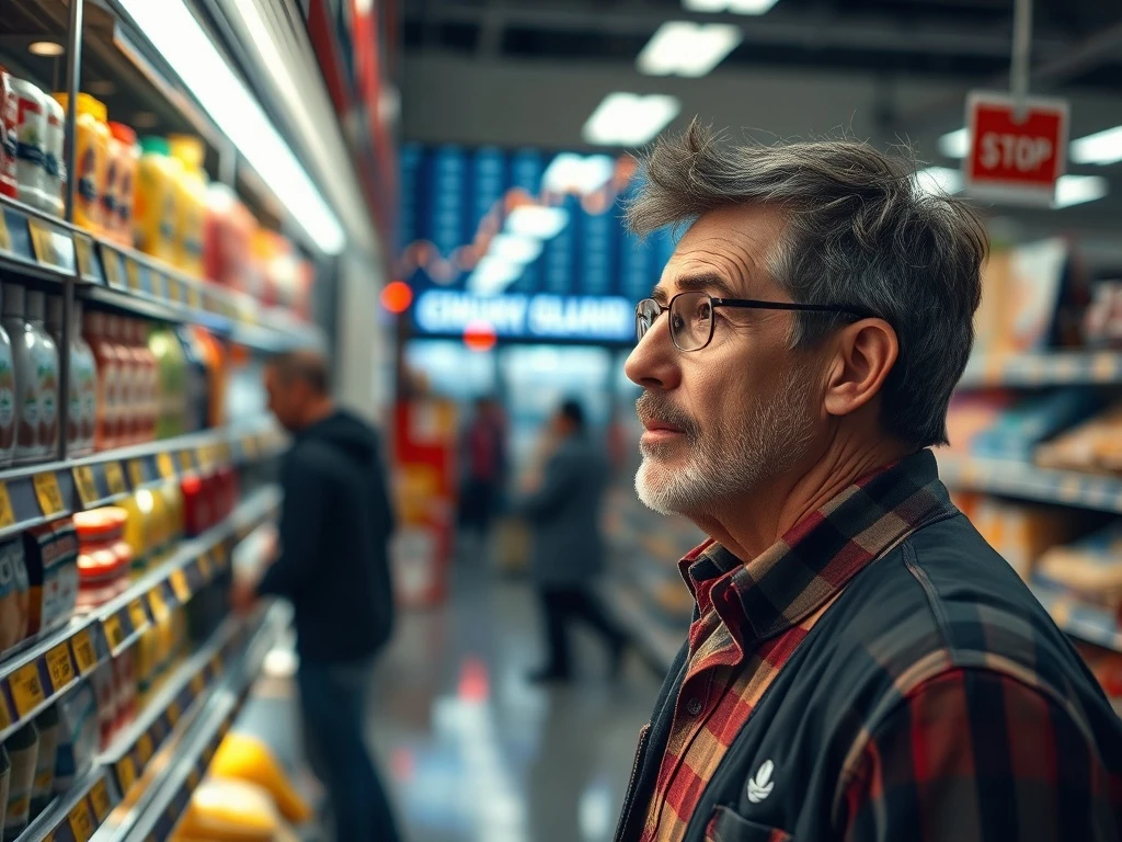 American consumer confidence declining amid economic uncertainty and rising prices