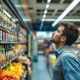 Consumer confidence report showing economic uncertainty and inflation impact on household spending