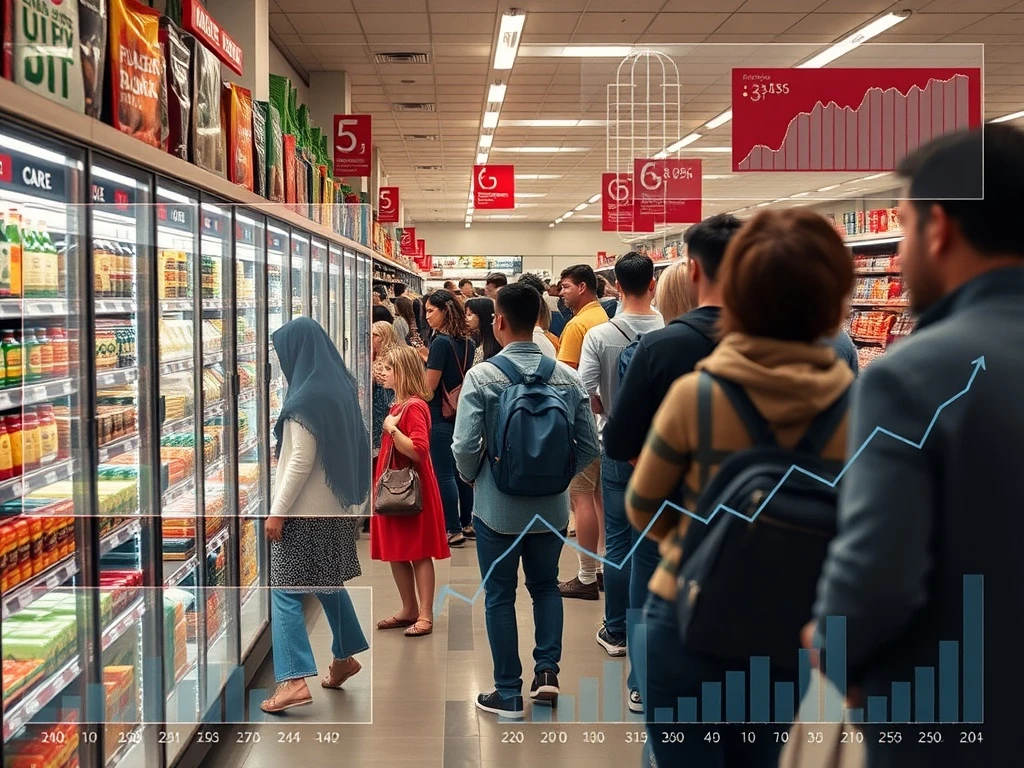A visual representation of how Walmart's financial reports offer a crucial look into current consumer spending patterns and economic health.