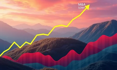 Charts illustrating robust corporate earnings and increased M&A activity, questioning the necessity of interest rate cuts for major US companies.