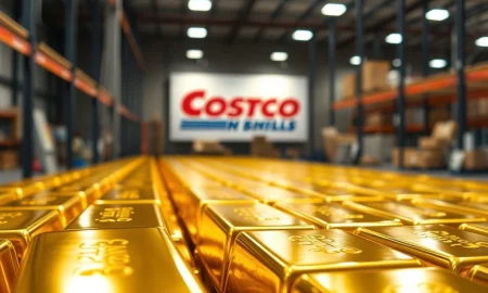 Costco gold bars available during limited annual sales events for members