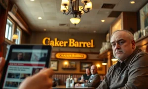Cracker Barrel management addressing a public Cracker Barrel controversy, demonstrating their strategic response to business challenges.