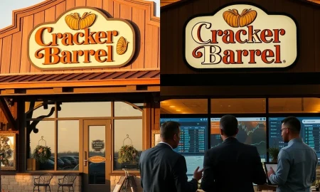 Cracker Barrel logo redesign reversal and stock market rally analysis
