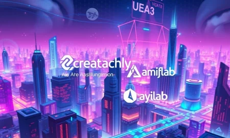 Illustration depicting the strategic partnership elevating CreataChain GameFi into a multi-chain Web3 ecosystem, symbolizing enhanced connectivity and innovation.