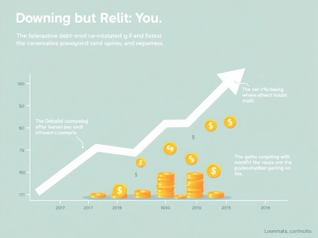 An infographic showing a significant downward trend in credit card debt, symbolizing a positive shift in consumer financial health.