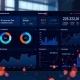 CRM data analytics dashboard powering targeted digital marketing campaigns with customer insights