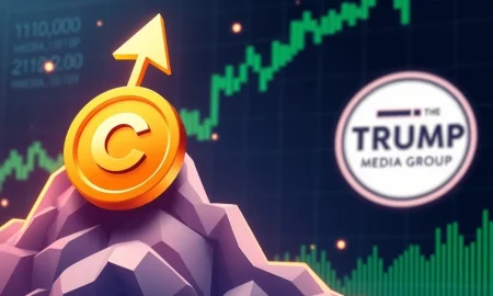 Cronos CRO token surging upward with financial growth indicators