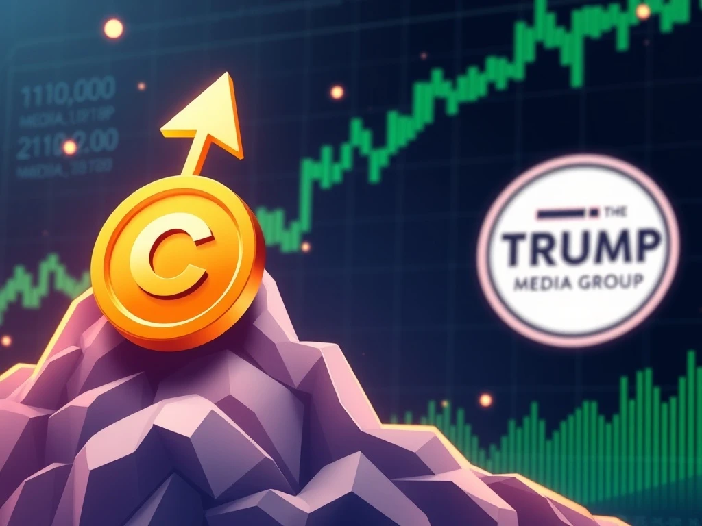 Cronos CRO token surging upward with financial growth indicators