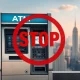 A visual representation of increasing regulations on crypto ATM machines, symbolizing the critical clampdown across the US.