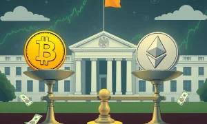 Crypto ETFs performance divergence between Bitcoin and Ethereum during Federal Reserve policy uncertainty