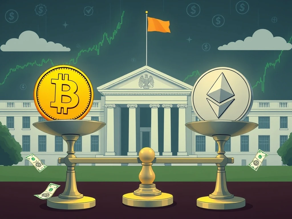 Crypto ETFs performance divergence between Bitcoin and Ethereum during Federal Reserve policy uncertainty