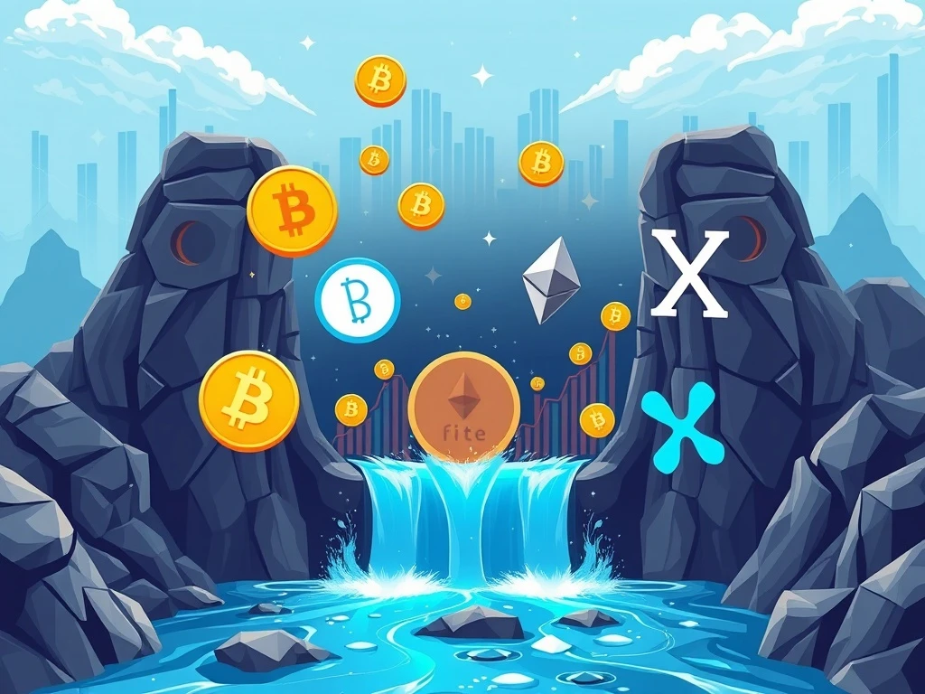 Crypto ETPs flooding through open financial gates with major cryptocurrency symbols