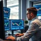 Professional crypto market tracking through video analysis on multiple monitors