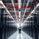 Modern crypto mining infrastructure partnership between Digital Shovel and IREN showing sustainable data center operations
