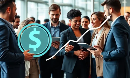 A visual representation of rising crypto salaries and stablecoin dominance in payroll, highlighting the significant growth in digital compensation.