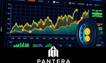 Pantera Capital's strategic investment in crypto treasury firms, symbolizing potential for high growth and returns compared to traditional ETFs.