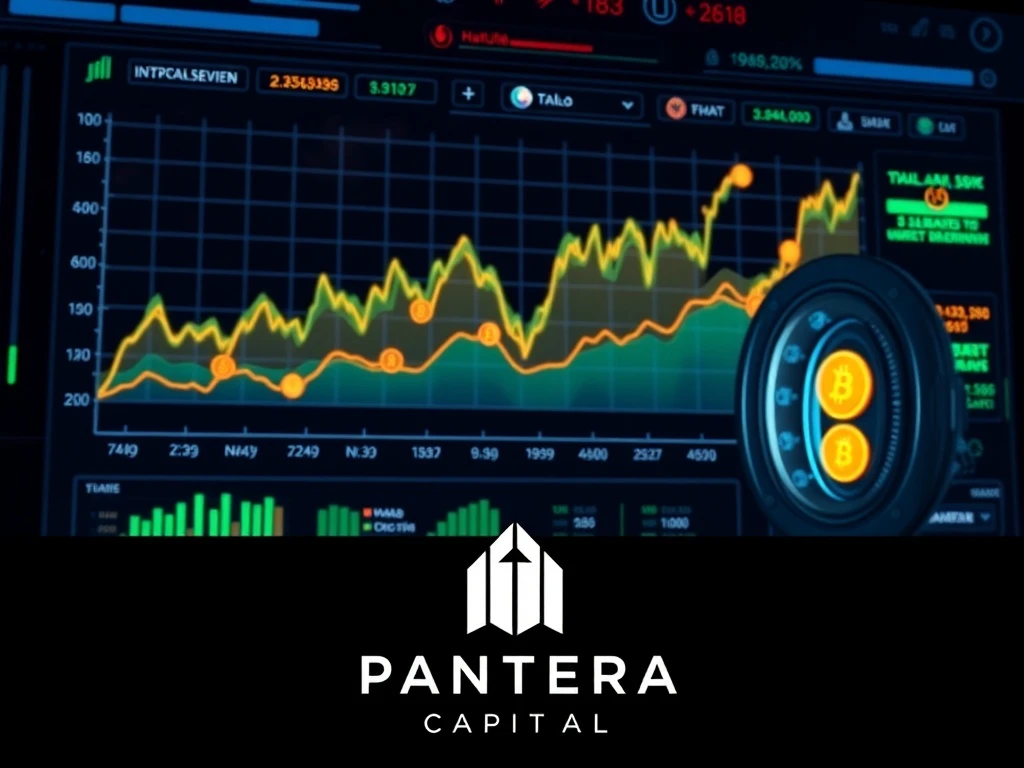Pantera Capital's strategic investment in crypto treasury firms, symbolizing potential for high growth and returns compared to traditional ETFs.