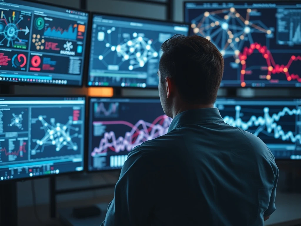 An analyst effectively managing complex, unofficial data sources, highlighting the crucial role of curating the shadow stack for organizational efficiency.