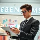 Debenhams turnaround strategy analysis with financial charts and brand logos