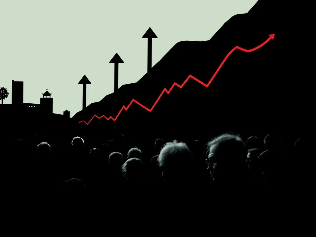 An aging American population subtly influences economic indicators, hinting at a potential deflationary shock.