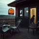 An empty, quiet dog bar, symbolizing the unfortunate **dog bar bankruptcy** and its impact on the business.