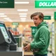 Dollar Tree perk service terminal at checkout causing customer financial strain