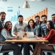 Dyslexic entrepreneurs collaborating in Virgin StartUp's Momentum accelerator program for business growth