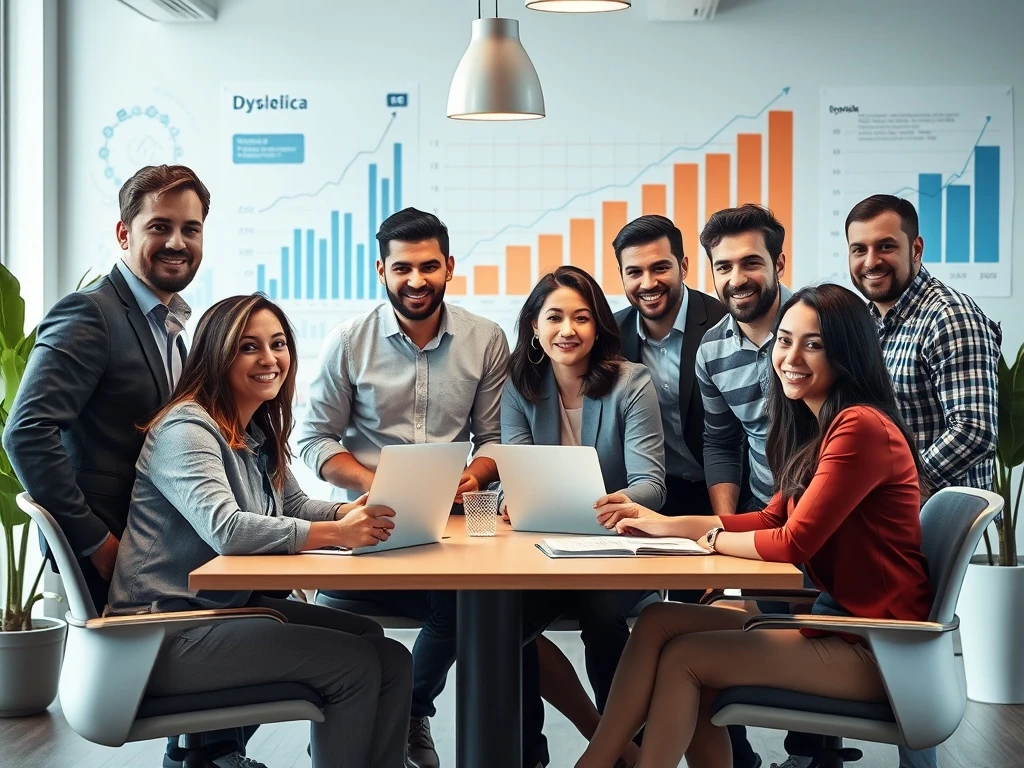 Dyslexic entrepreneurs collaborating in Virgin StartUp's Momentum accelerator program for business growth