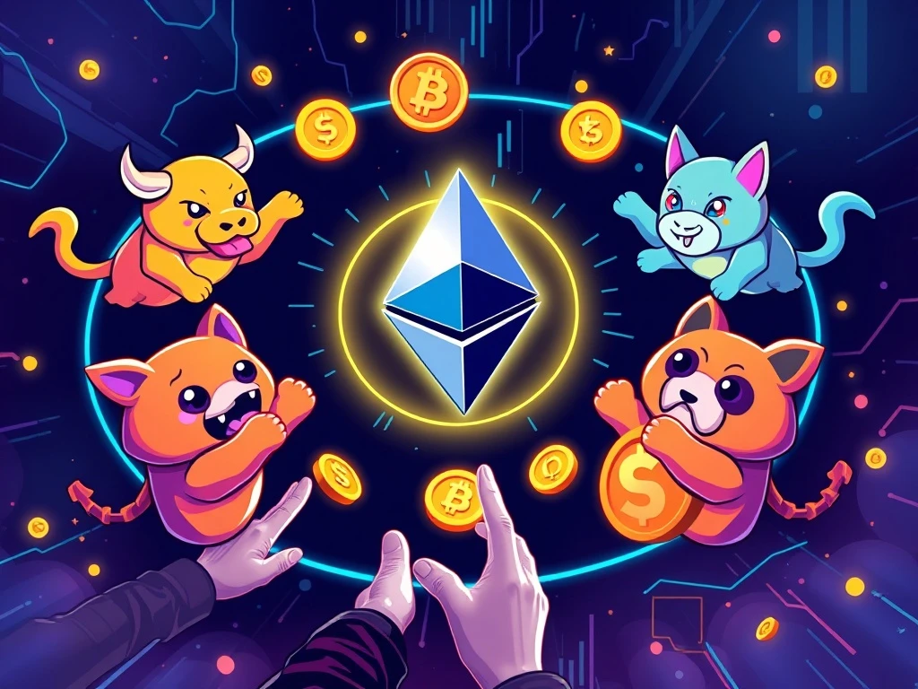 Early access crypto project featuring trending meme coins with investment potential