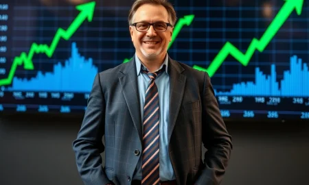 Steve Eisman confidently assessing a bullish market, reflecting his current Eisman market outlook.