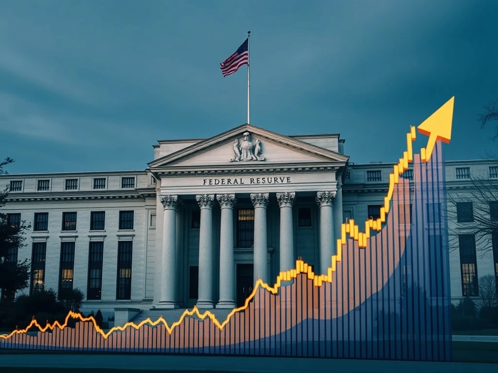 Equal-weight S&P 500 chart showing sustained upward momentum during Federal Reserve policy anticipation