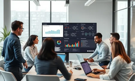 ERP best practices dashboard showing real-time business optimization and cost reduction metrics