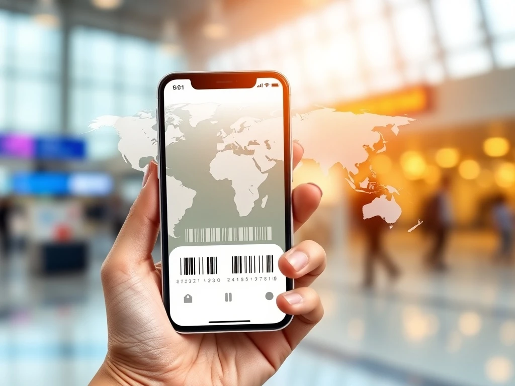 An iPhone screen showing activated network bars, representing successful eSIM on iPhone installation for global travel and connectivity.