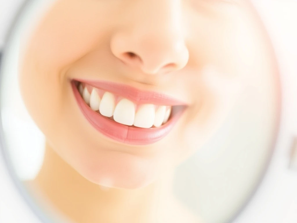 A smiling person confidently showing healthy teeth, symbolizing the benefits of having dental insurance for peace of mind and financial security.