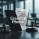 An Essential Phone with a broken screen, symbolizing the Essential Phone bankruptcy and the challenges faced by tech startups.