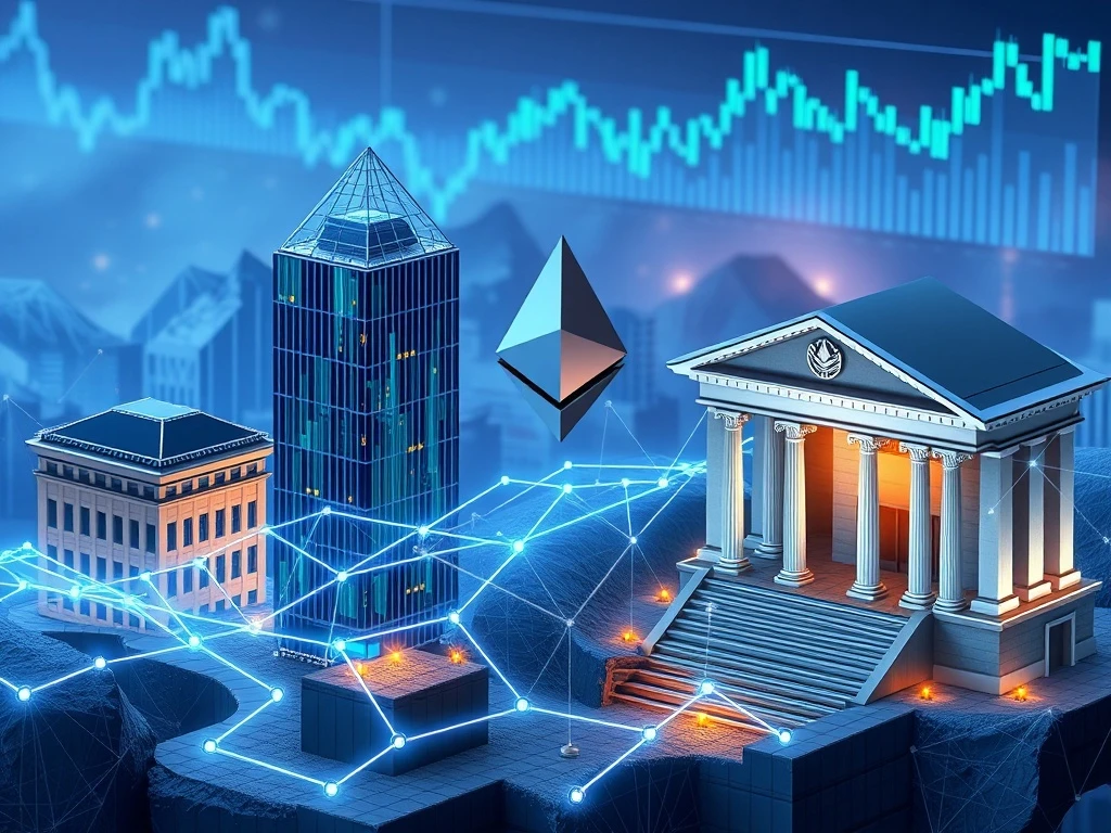 Ethereum institutional adoption transforming traditional finance through blockchain technology and digital assets