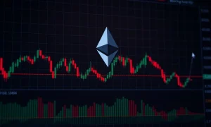 Ethereum technical analysis showing bearish indicators and price charts