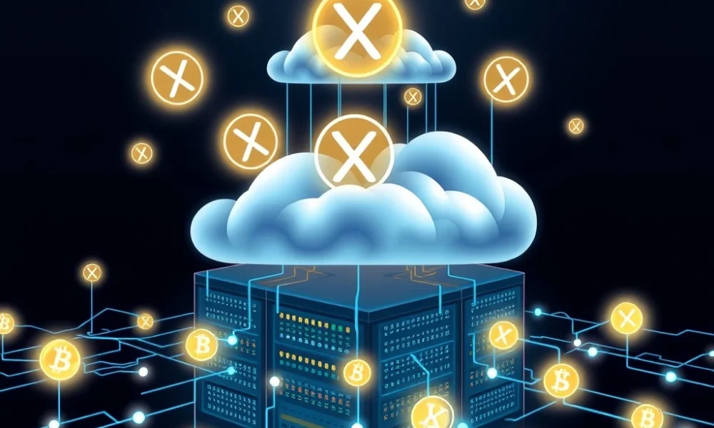 Cloud mining contracts generating daily XRP returns through ETHRANSACTION platform technology